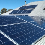 solar panels installed on residential home roof